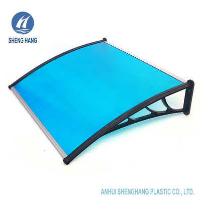 Hangar antiusure imperméable de pluie de PC de terrasse de GV de porte de tente en plastique en plastique de polycarbonate