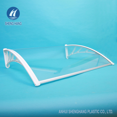 Tente durable de fenêtre de carbonate de polycarbonate d'auvent solide de porte poly