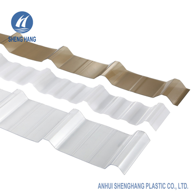 Le polycarbonate ondulé transparent de GV couvre 3*16ft