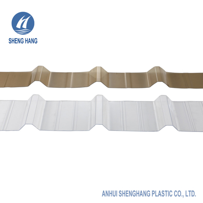 Couvrant la feuille ondulée opaque 3.28ft ASTM E84 de polycarbonate ignifuges