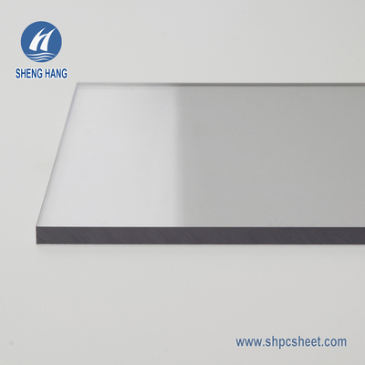 Feuille solide de polycarbonate en plastique transparent avec la double protection UV latérale