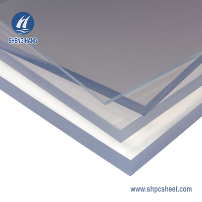 Feuille solide de polycarbonate transparent avec la double protection UV latérale