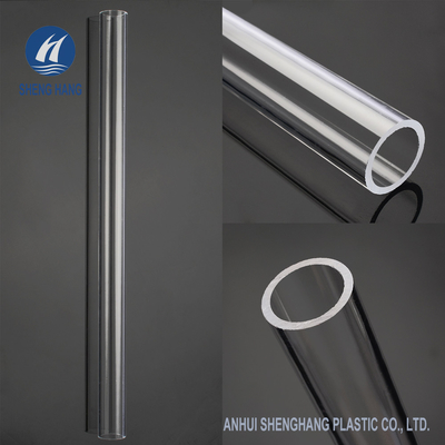 Tube acrylique expulsé par espace libre en plastique de PMMA pour des buts décoratifs
