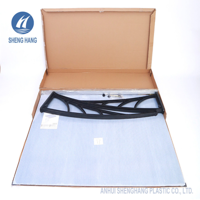 OEM moderne de polycarbonate de tente de porte d'auvent en aluminium extérieur de fenêtre