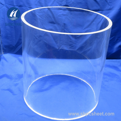 Tube acrylique 100mm transparent de fonte de plexiglass de PMMA antiusure