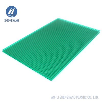 double polycarbonate de mur de 2.1*6m le 8mm lambrisse 1.5kg/m2 écologique