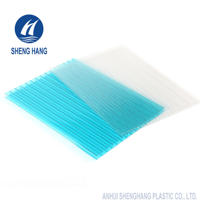 La feuille de polycarbonate de double couche d'UL94 V2 lambrisse la structure rectangulaire de 2.1*3m