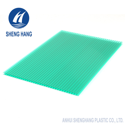 les feuilles à double paroi de polycarbonate de 2100*5800mm ont givré la preuve claire de flamme de 4mm