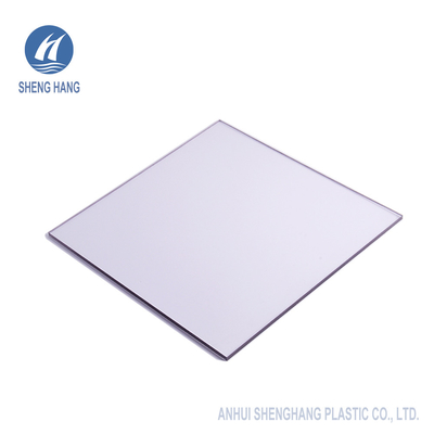 Le toit en plastique transparent de polycarbonate de  lambrisse 1.2mm à 25mm UV dégrossis par double