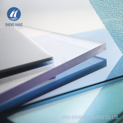 Clairement feuille 3mm solide  de polycarbonate de 2mm couvrant la preuve d'impact de panneaux