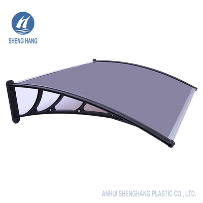 La tente incurvée par Brown de polycarbonate avec des parenthèses en métal imperméabilisent des biens