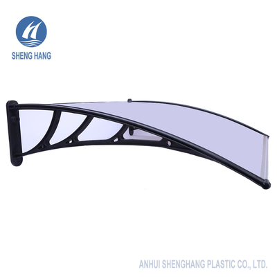 Tente en plastique Brown de polycarbonate léger de GV