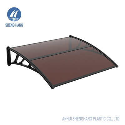 Protection en plastique de neige de Sun d'auvents de porte de polycarbonate de tentes claires de fenêtre
