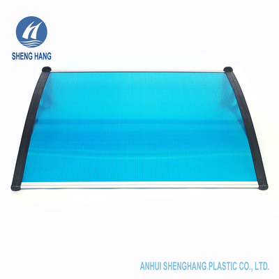 Hangar antiusure imperméable de pluie de PC de terrasse de GV de porte de tente en plastique en plastique de polycarbonate