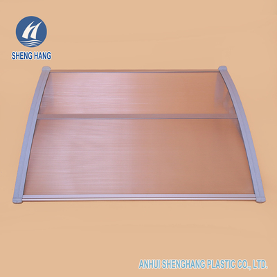 Tente extérieure de PC de polycarbonate de patio de conception moderne d'auvent en plastique de belvédère