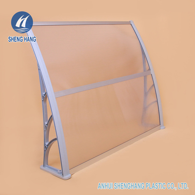 Tente extérieure de PC de polycarbonate de patio de conception moderne d'auvent en plastique de belvédère
