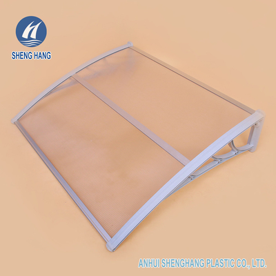 Tente aérienne de fenêtre de porte d'auvent de PC de polycarbonate de résistance aux intempéries
