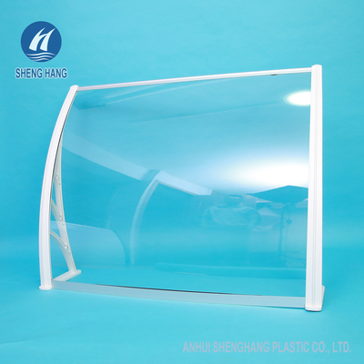 auvent de porte de carbonate de polycarbonate de 3mm poly de toit de panneau de tente solide de PC