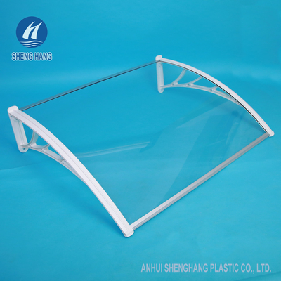 auvent de porte de carbonate de polycarbonate de 3mm poly de toit de panneau de tente solide de PC
