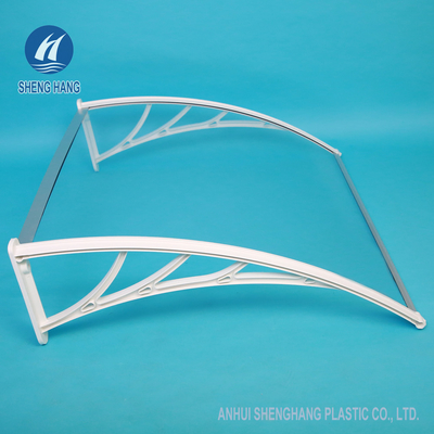 Tente solide de fenêtre de polycarbonate d'auvent de panneau de PC en plastique de parenthèse