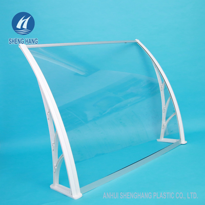 Tente solide de fenêtre de polycarbonate d'auvent de panneau de PC en plastique de parenthèse