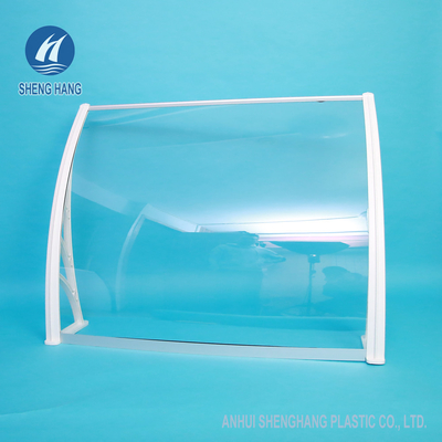 Auvents solides de toit de PC de polycarbonate de porte de tentes en plastique durables de fenêtre