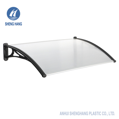 Sunshield a courbé le revêtement UV en plastique de la tente 5mm de polycarbonate