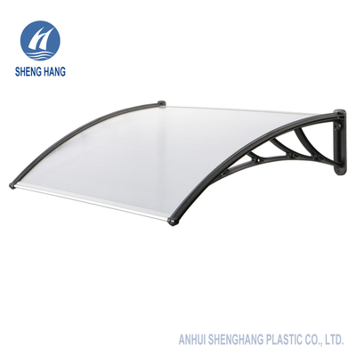 Sunshield a courbé le revêtement UV en plastique de la tente 5mm de polycarbonate