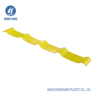 Le toit en plastique léger de feuille ondulée de polycarbonate de 50 microns lambrisse UL94 V0