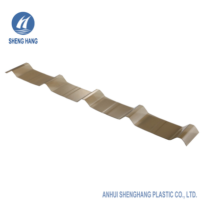 Le toit en plastique léger de feuille ondulée de polycarbonate de 50 microns lambrisse UL94 V0