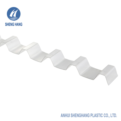 Anti ODM UV d'OEM ondulé clair de panneau de toiture de polycarbonate