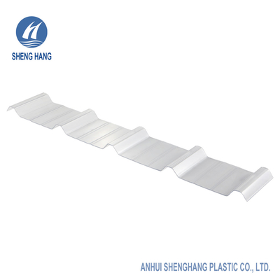 Le toit en plastique clair a ridé des feuilles de polycarbonate pour la serre chaude 0.8mm 5000mm