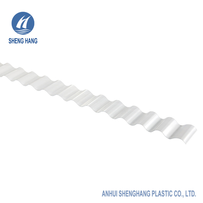 Le toit en plastique clair a ridé des feuilles de polycarbonate pour la serre chaude 0.8mm 5000mm