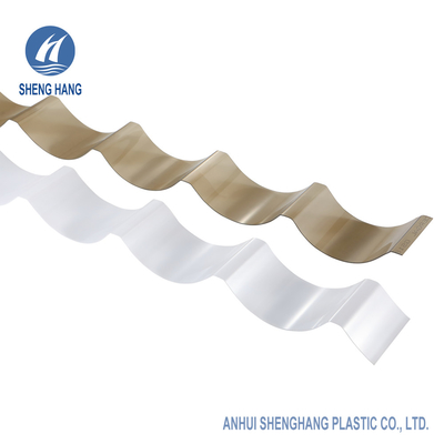 la serre chaude en plastique ondulée de polycarbonate de feuilles d'espace libre de 1.5mm lambrisse imperméable