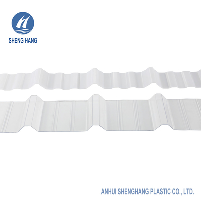 OEM de plastique clair de panneau de toit de feuille 2.75x12ft ondulée de polycarbonate de 1.5mm
