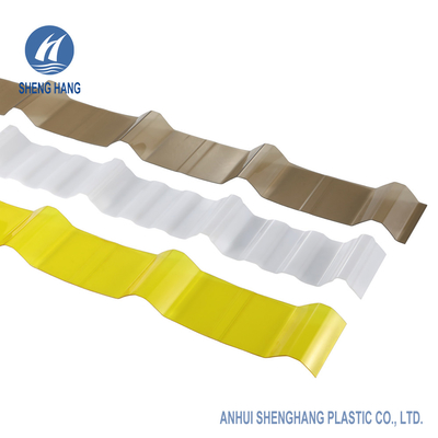 Le plastique onduleux ondulé de feuille de polycarbonate de poids léger lambrisse 0.8mm à 3mm