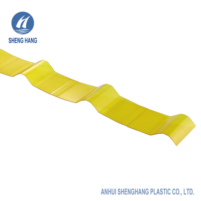 Le plastique onduleux ondulé de feuille de polycarbonate de poids léger lambrisse 0.8mm à 3mm