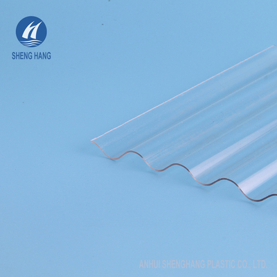 Le polycarbonate ondulé transparent de GV couvre 3*16ft