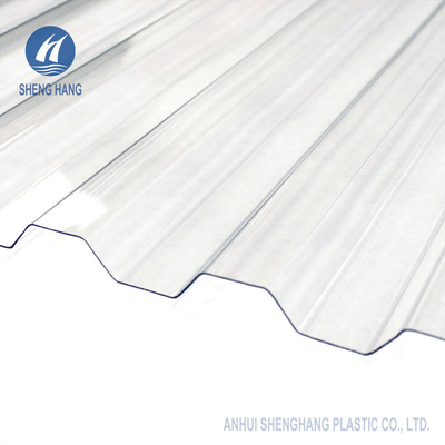 feuille ondulée teintée à nervures en bronze 3.3*10ft de polycarbonate de 1mm pour la toiture
