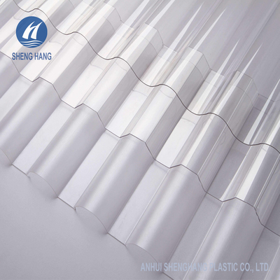 Les Sunrooms de serre chaude dégagent la coextrusion ondulée CNAS de feuilles de polycarbonate