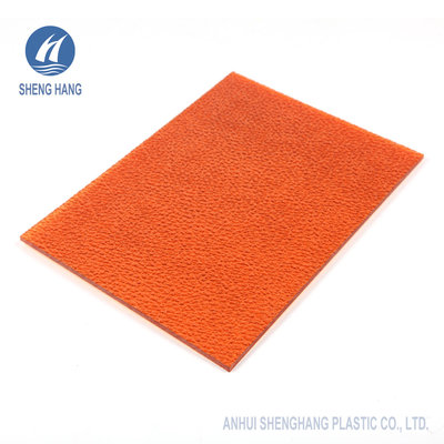 La coextrusion en plastique a gravé la feuille en refief solide 2*2.9m de polycarbonate ignifuges
