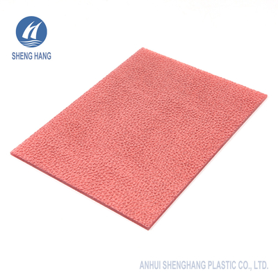 La coextrusion en plastique a gravé la feuille en refief solide 2*2.9m de polycarbonate ignifuges