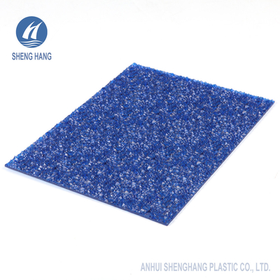 feuilles de 2mm Diamond Solid And Textured Polycarbonate résistant UV de 50 microns enduit