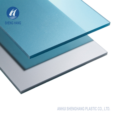 GV protégé UV de Matte Plastic Board 1.8mm de feuille de polycarbonate givré par velours fin