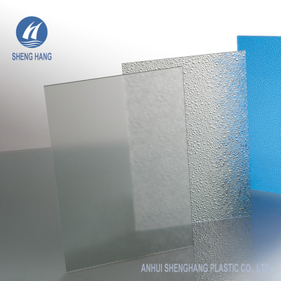 GV protégé UV de Matte Plastic Board 1.8mm de feuille de polycarbonate givré par velours fin