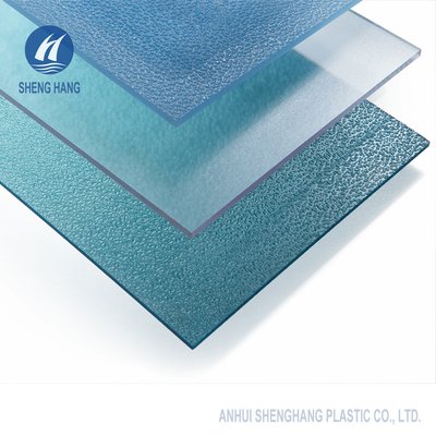 Le polycarbonate givré en plastique teinté couvre le poids léger 4x8 incassable