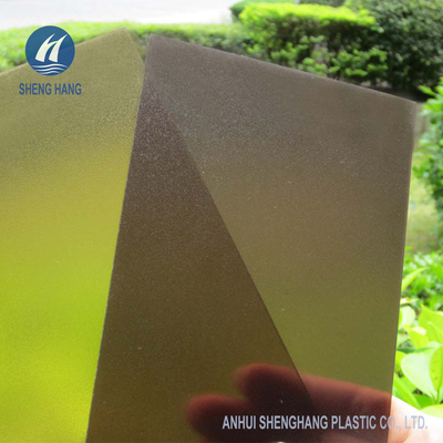 Le polycarbonate givré en plastique teinté couvre le poids léger 4x8 incassable