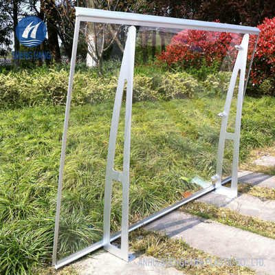 Alliage d'aluminium de poly auvent clair de carbonate de la porte 3mm de porche anti