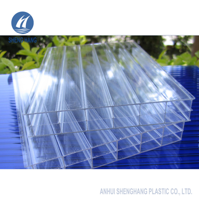 feuille légère Antifire de cavité de polycarbonate de 2.1*6m pour couvrir le conseil