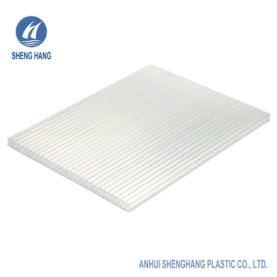 Isolation thermique creuse cellulaire d'OEM 2.1*3m de feuille de polycarbonate de nid d'abeilles